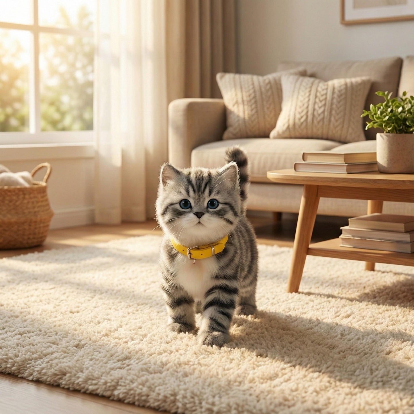 Life Like Electronic Cat Toy - Walking Meowing Kitten Pet - Luxicro