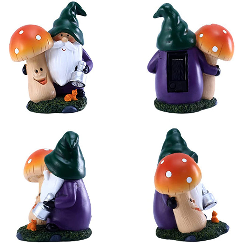 Small Outdoor Garden Mushroom Light