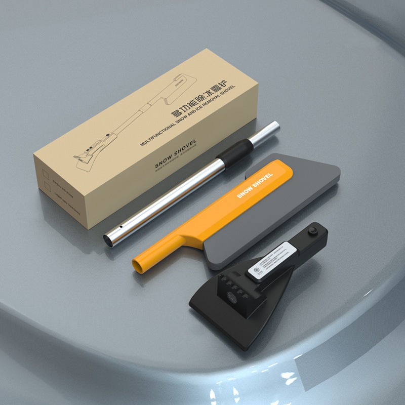 Premium Car Snow Remover and LED Ice Scraper