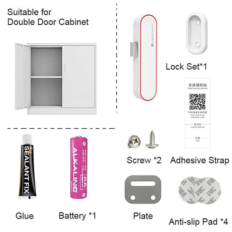 Secure Digital Cabinet Lock with Easy Bluetooth Setup