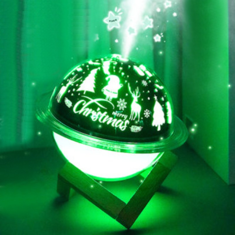 Versatile LED Lamp and Humidifier with Color Light