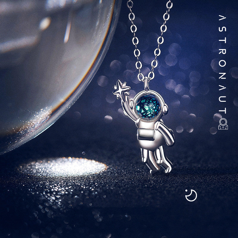 Sparkling Galaxy Pendant Necklace