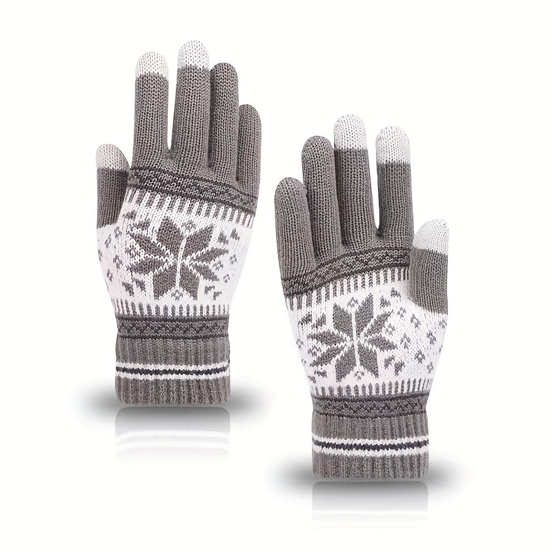 Cozy Snow Gloves | Soft Winter Pattern