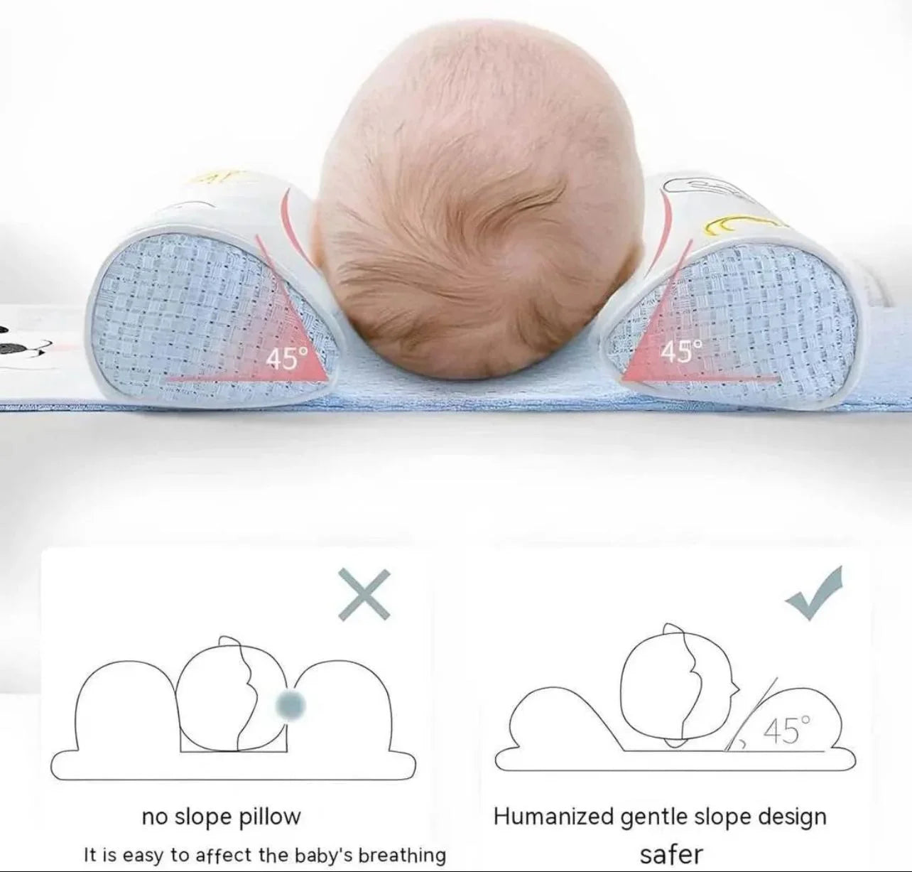Gentle Infant Neck Rest Pillow