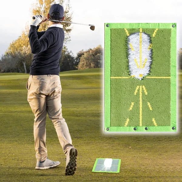 Advanced Golf Swing Analysis Training Aid Mat - Luxicro