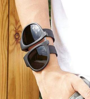 Foldable Polarized Black Sunglasses