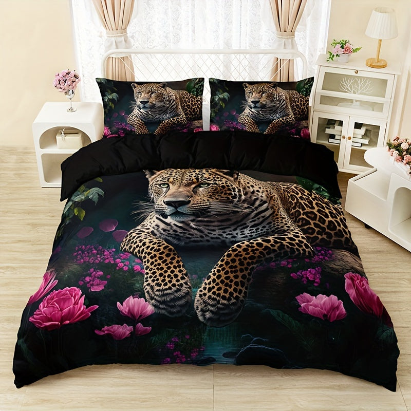 Colorful Patterned 3 Piece Bedding Set - Luxicro