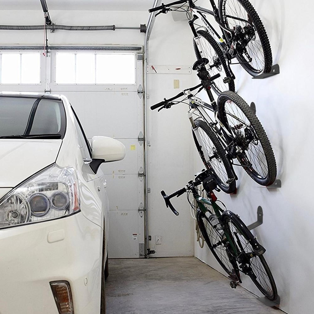 Space Saving Foldable Bike Storage Rack - Luxicro