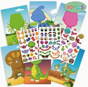 Colorful Educational Stickers for Children