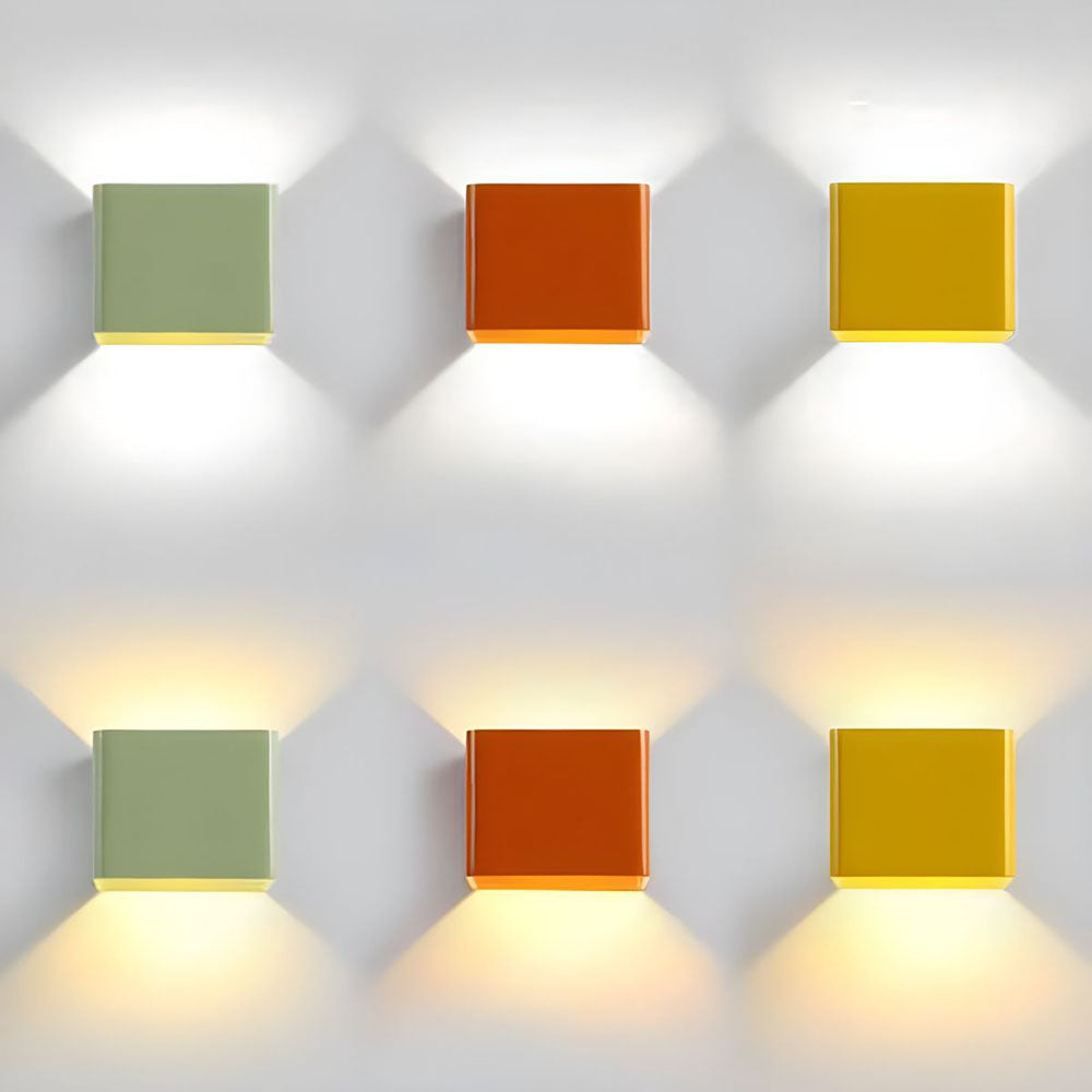 Contemporary Square Wall Light Modern Room Lamp