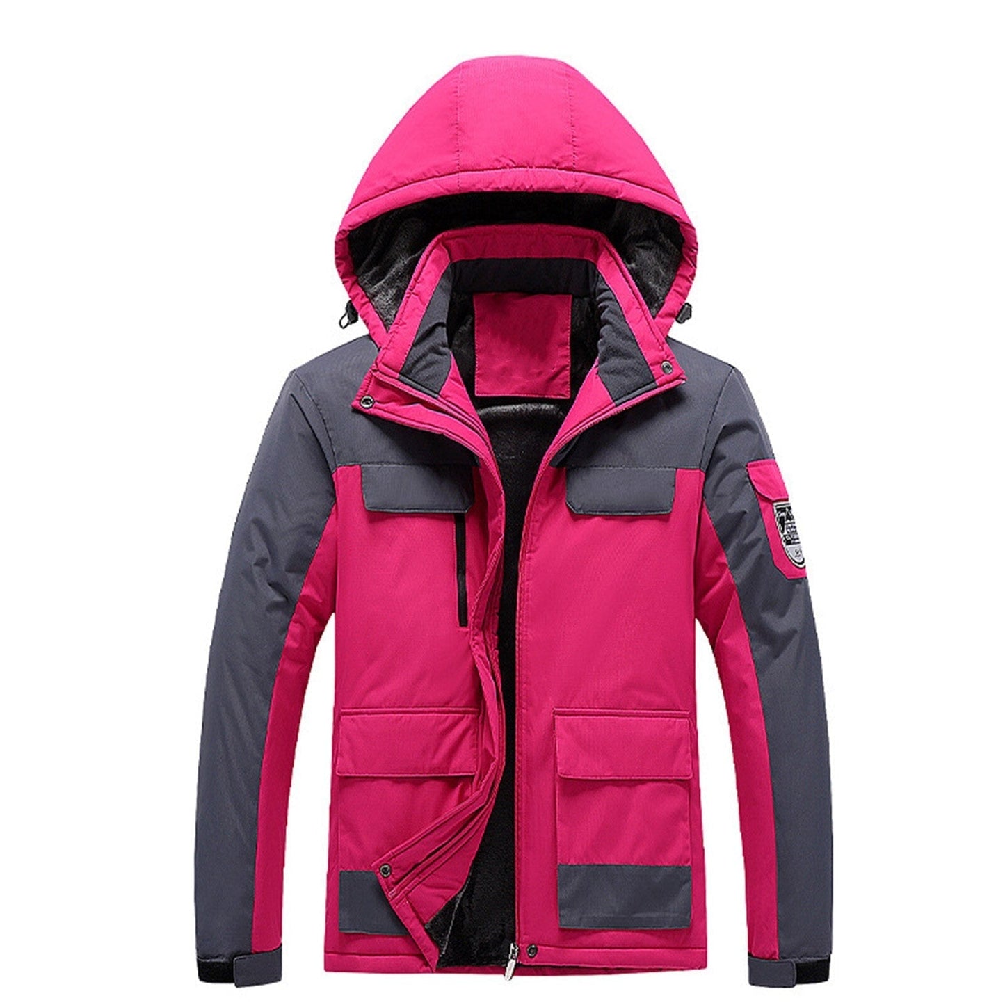 Breathable Men's Windbreaker Jacket - Lightweight Hooded Coat
