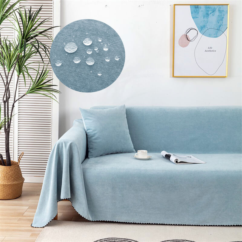 Durable Water Resistant Couch Protector Blanket