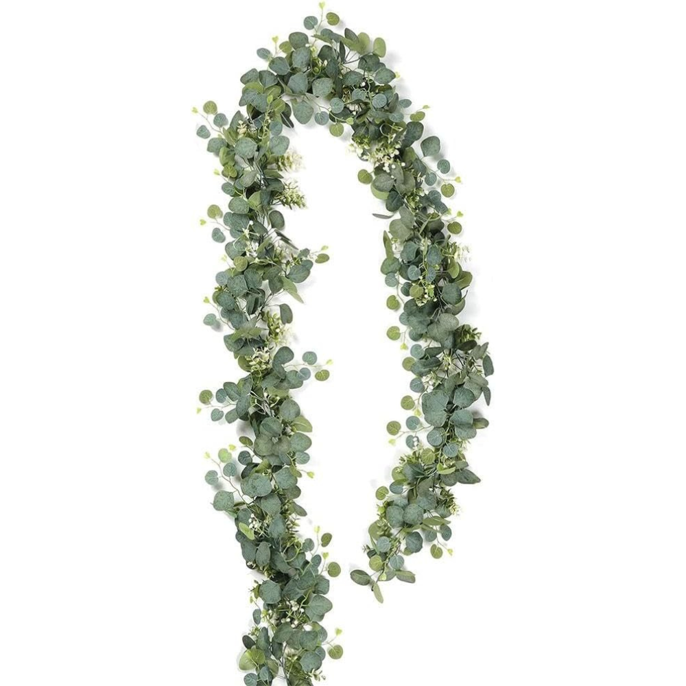 Artificial Fresh Eucalyptus Leaf Home Decor Garland