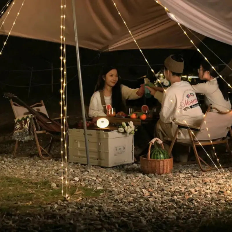 Portable 4-in-1 LED Outdoor Light Set