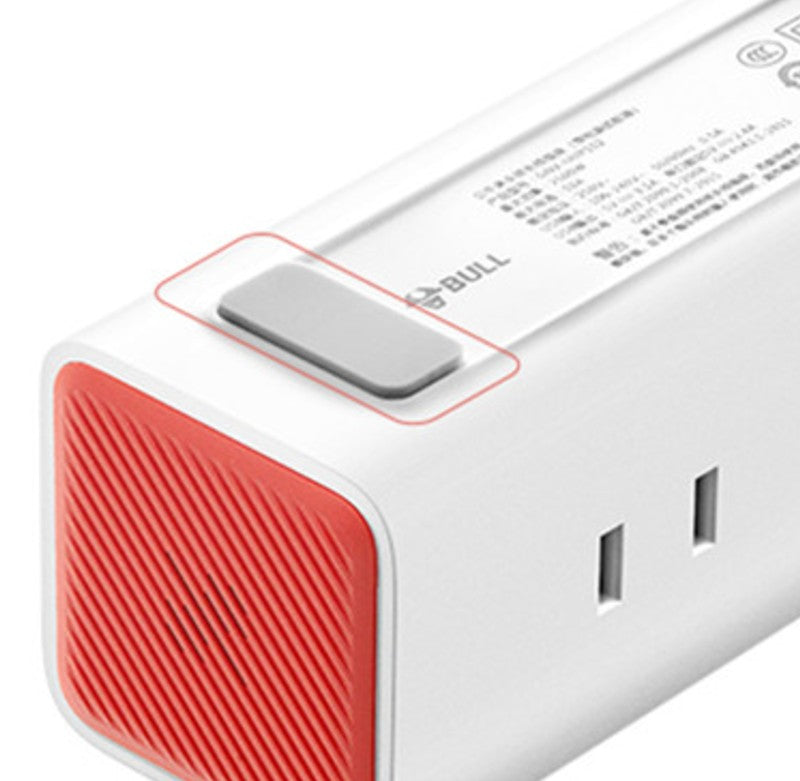 Compact 3-in-1 USB Charging Station with Clock