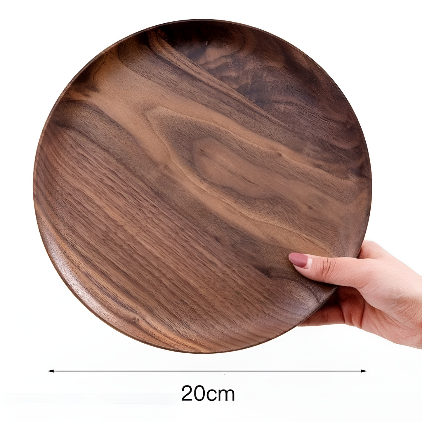 Natural Wooden Serving Plate