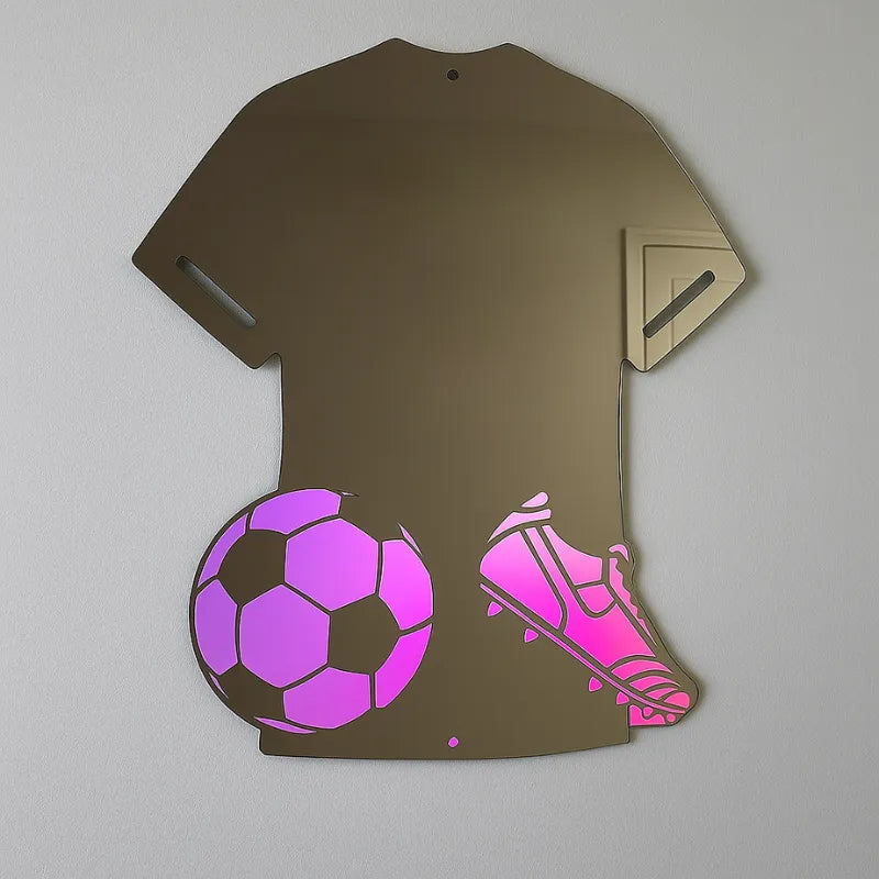Glowing LED Running Jacket with Customizable Lights