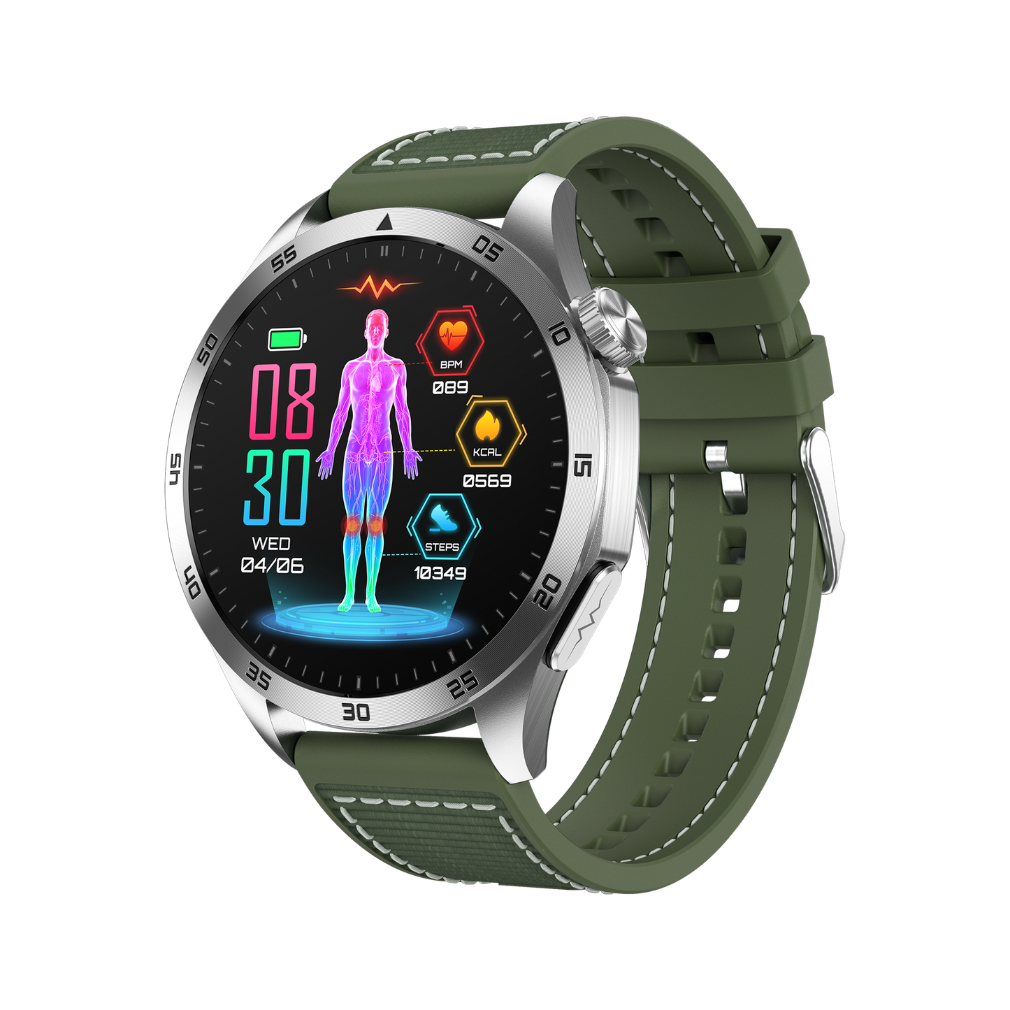 Advanced Smartwatch with Heart Rate Blood Oxygen Monitor