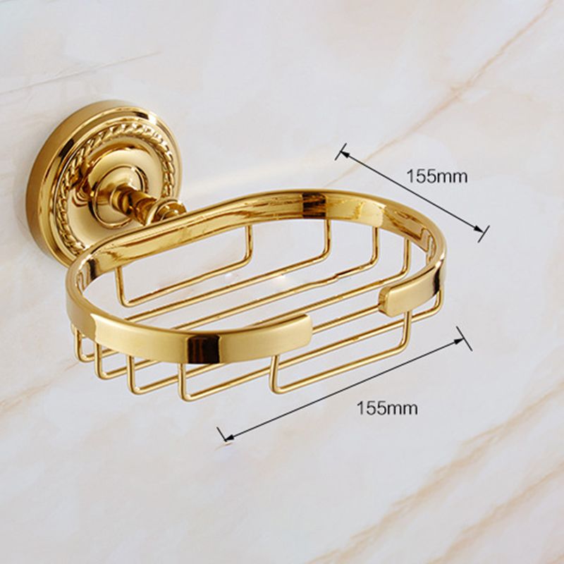 Classic Brass Bathroom Fixture Set