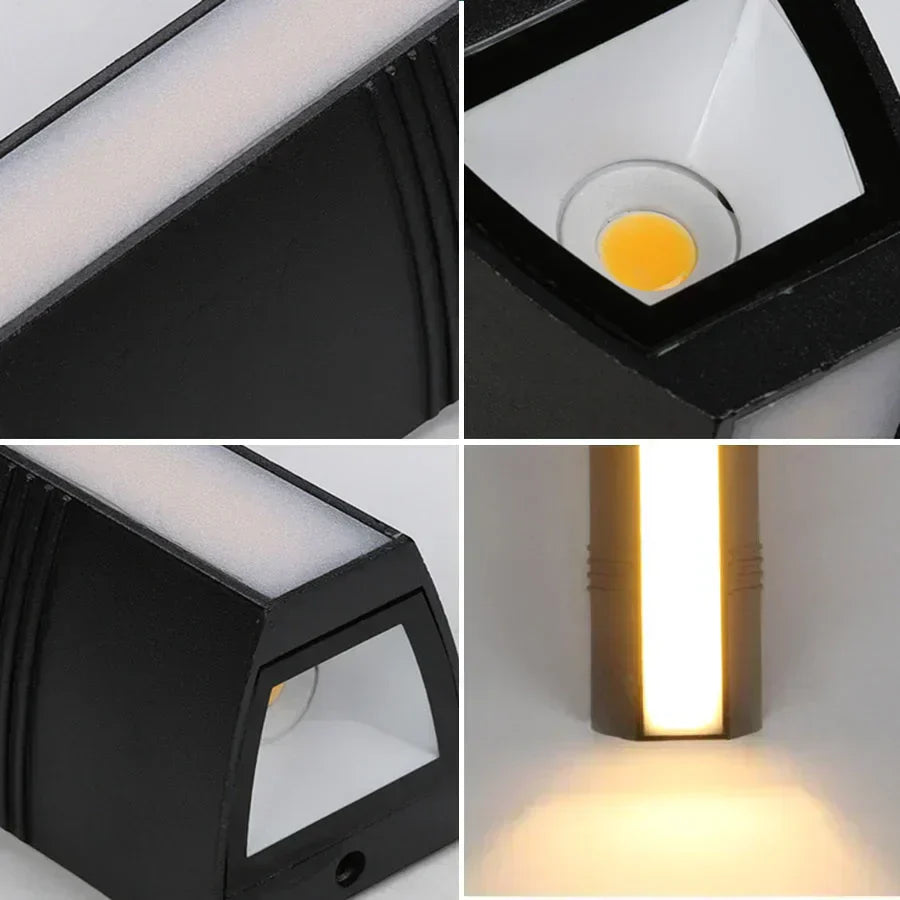 Bright Outdoor LED Wall Light