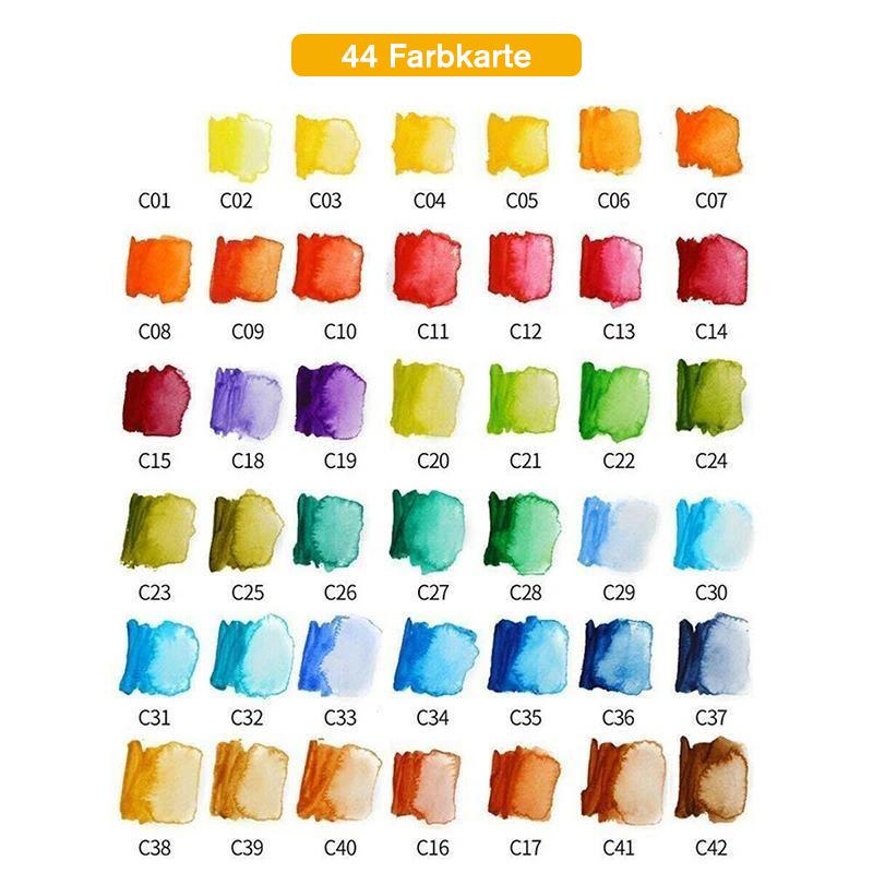 Vibrant Artists Watercolor Paint Set
