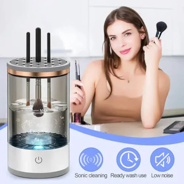 Fast Easy Makeup Brush Cleaning Tool - Luxicro
