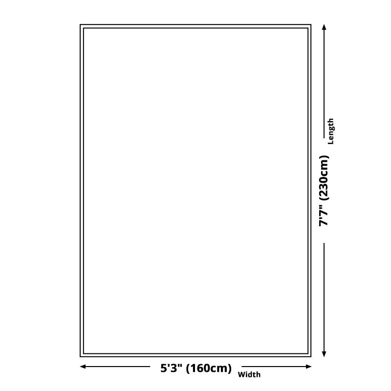 Soft Non-Slip 3D Arch Pattern Bedroom Rug