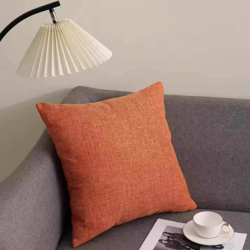 Comfortable Fabric Pillowcases for Living Room Cushions