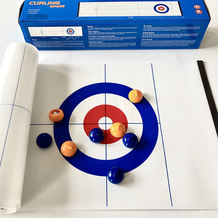 Fun Indoor Curling Board Game