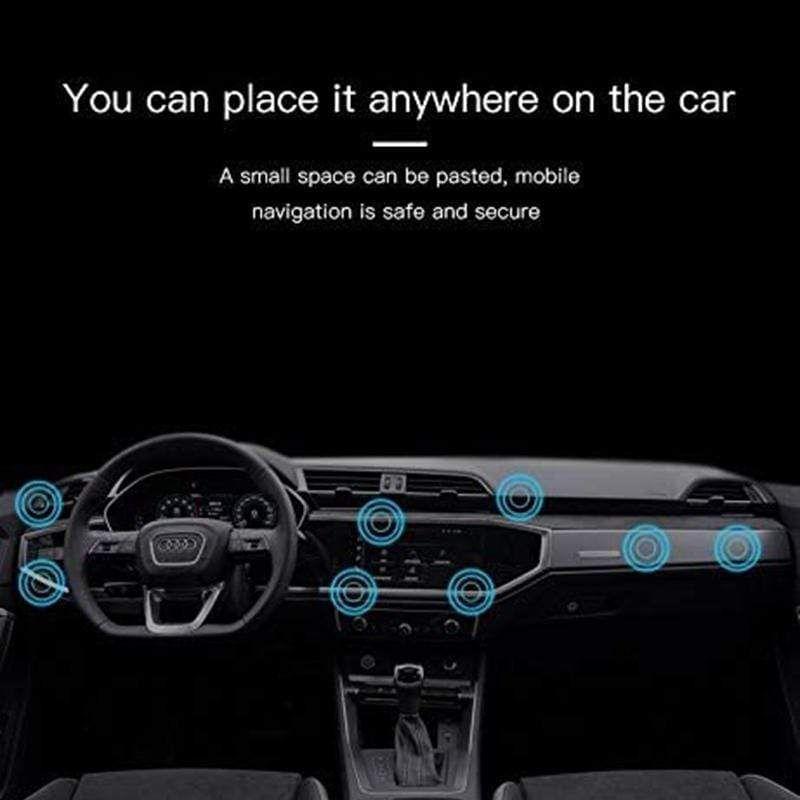 Compact Magnetic Car Phone Mount Holder