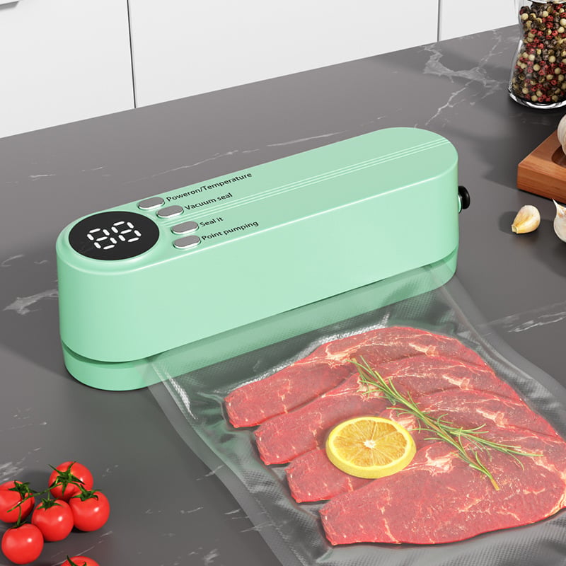 Compact Automatic Food Saver - Seal Freshness Easily - Luxicro