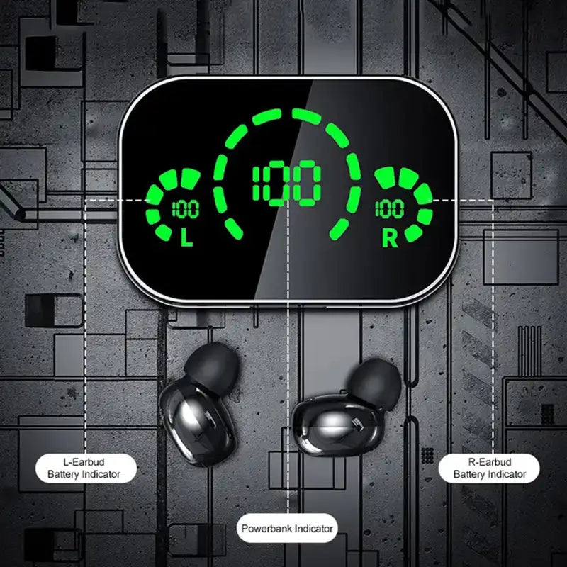 Wireless Sport Earbuds with Long Lasting Battery Case