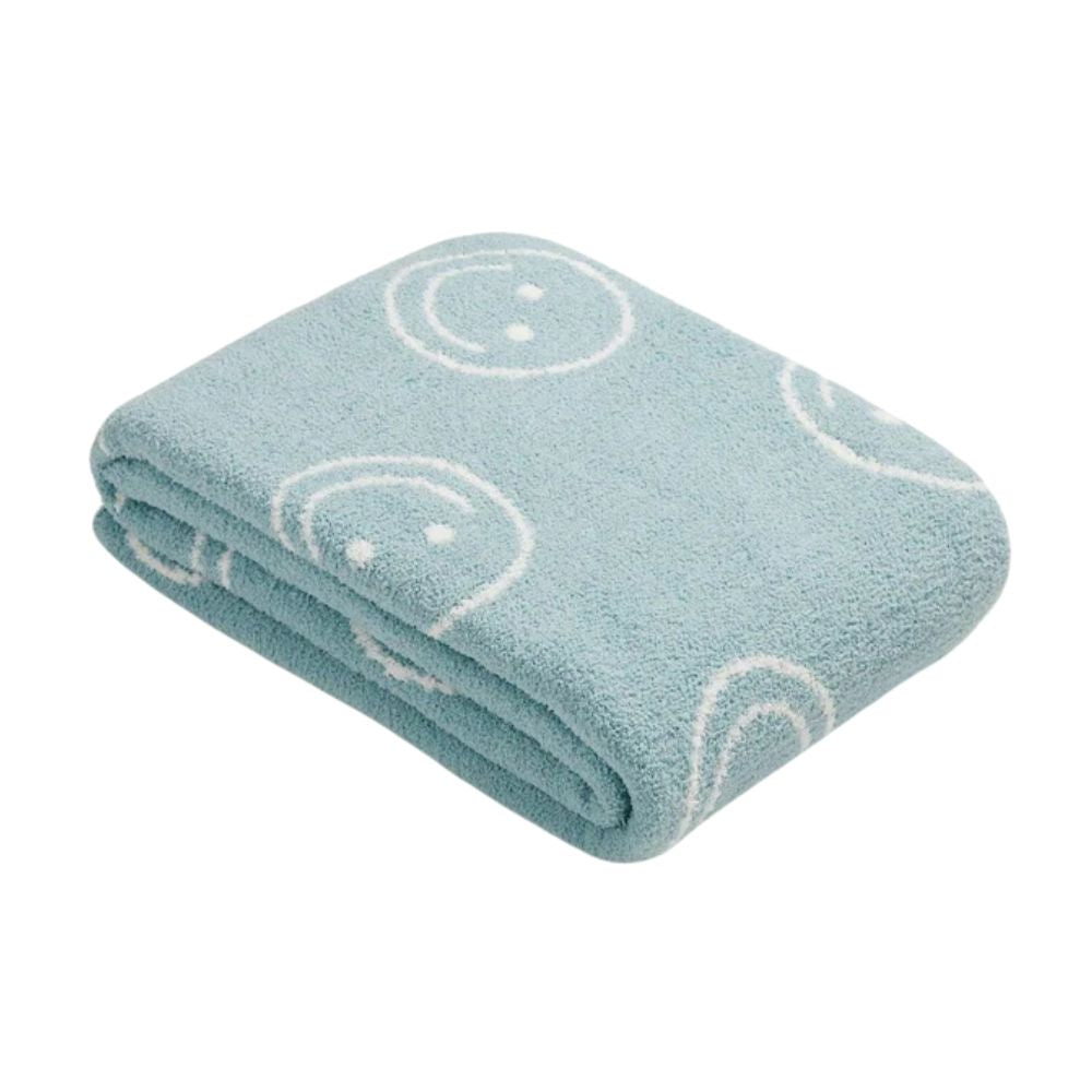 Fun Happy Soft Throw Blanket