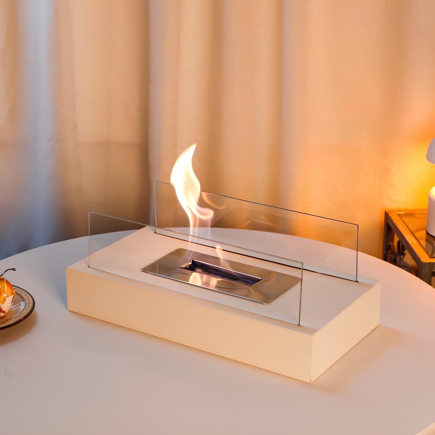 Warm Flicker Compact Desk Lamp