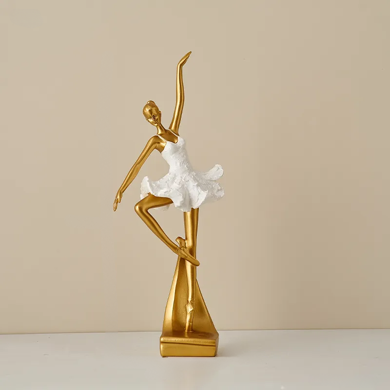 Beautiful Ballerina Figure Desk Ornament