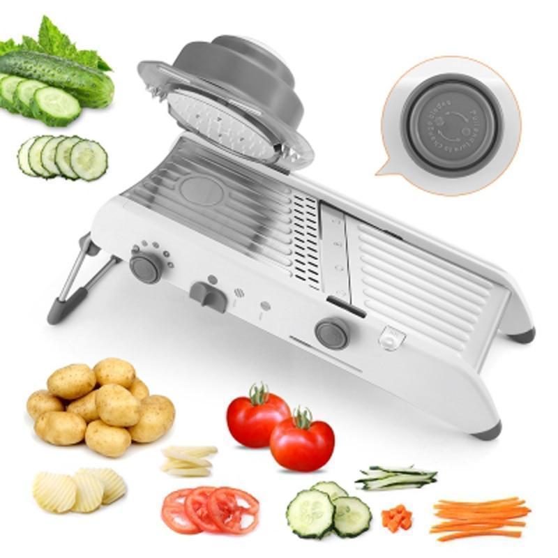 Premium Easy Slice Kitchen Mandoline Tool Set
