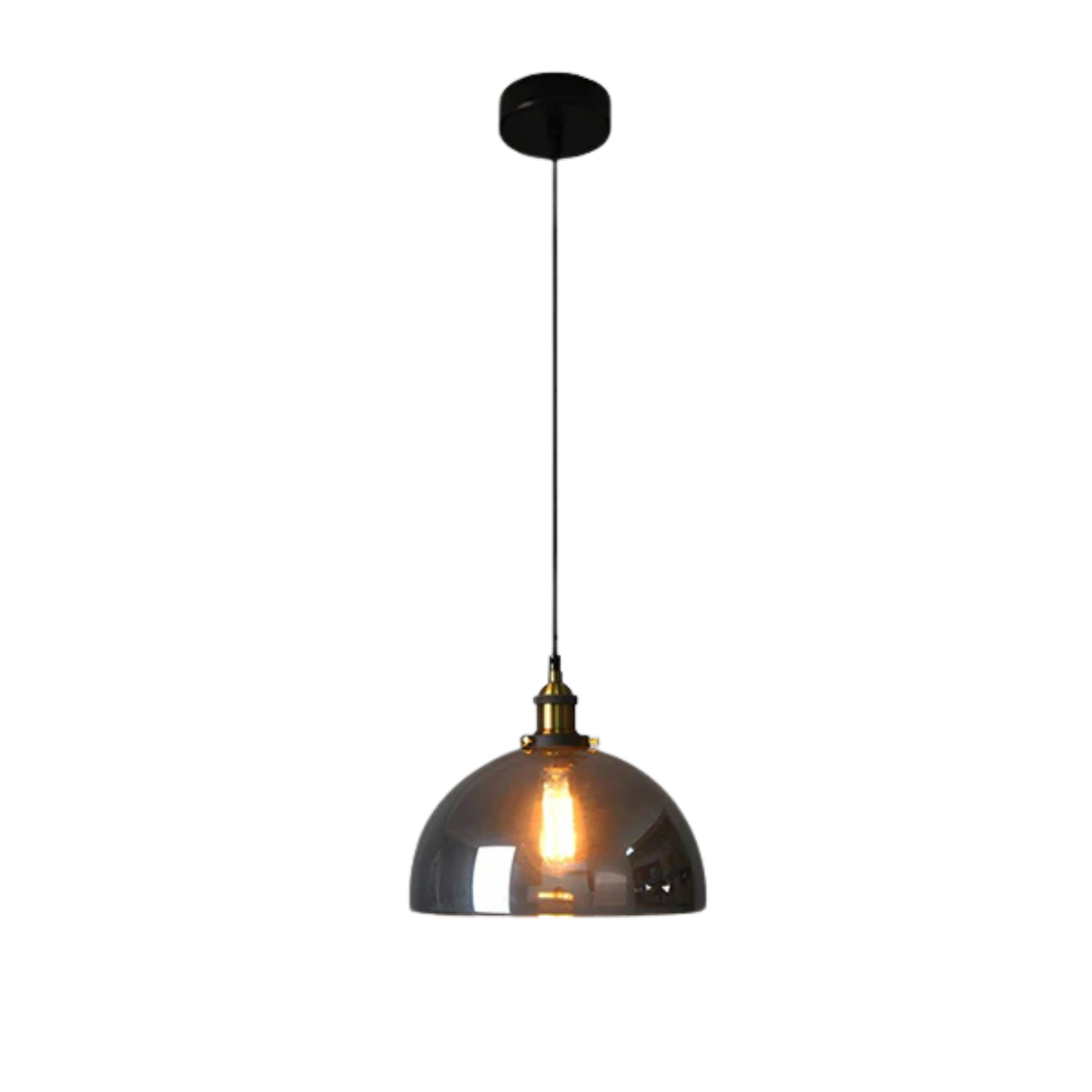 Elegant Hanging Glass Ceiling Light