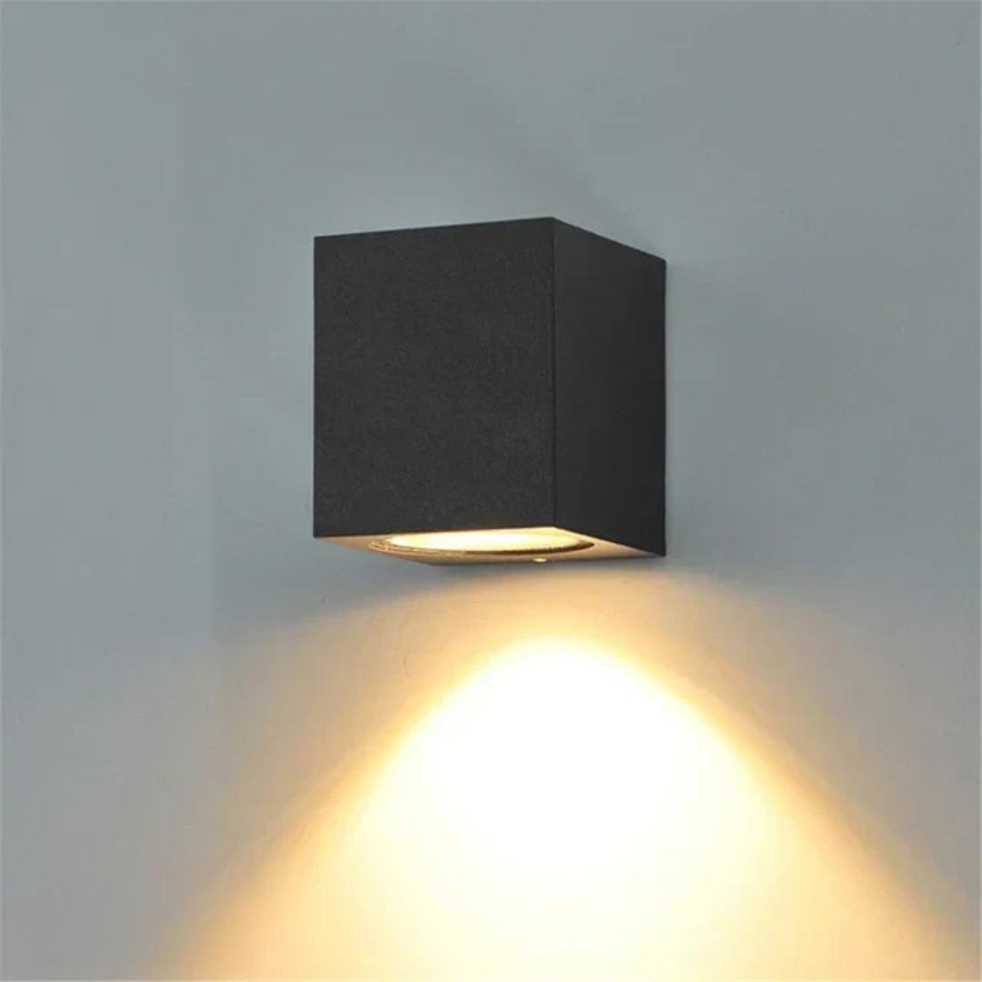 Modern Black Exterior LED Wall Lamp