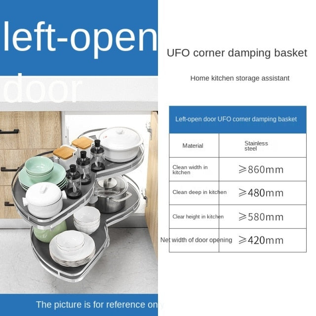 Compact Corner Storage Metal Wall Cabinet