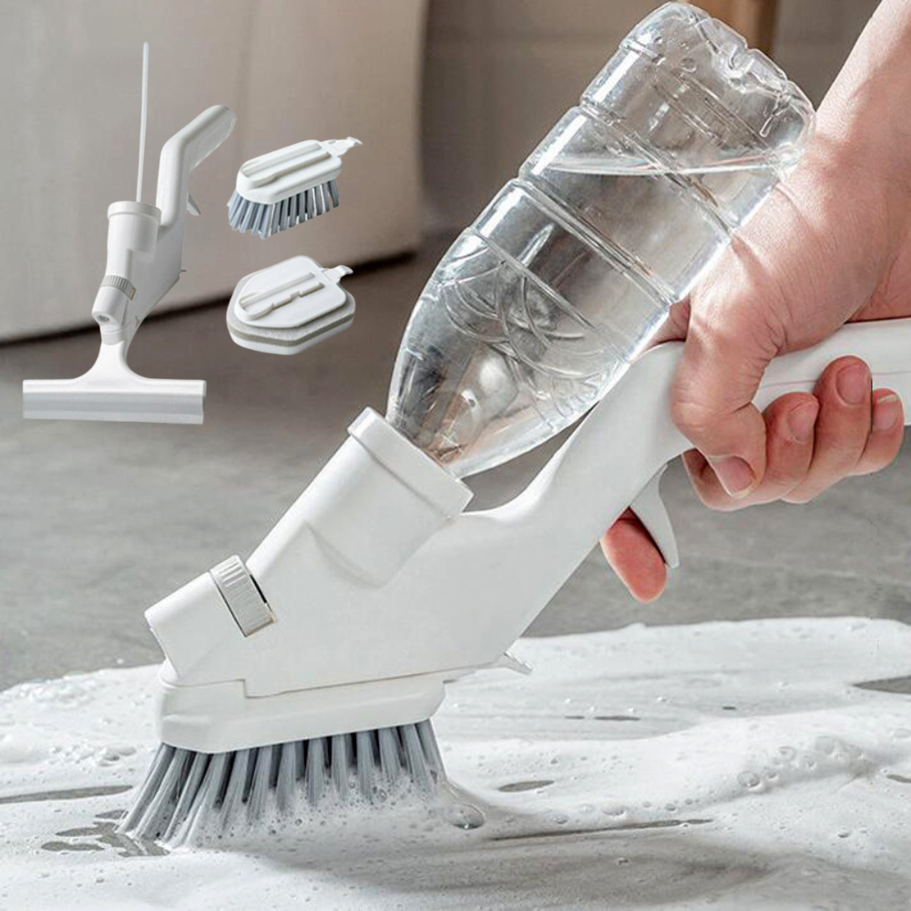 Multi-Purpose Bathroom Scrubber Cleaning Tool - Luxicro