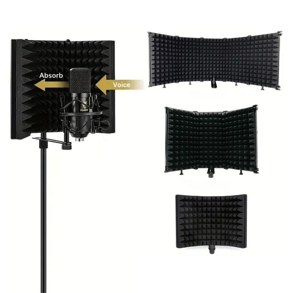 Portable Acoustic Soundproof Recording Studio Booth - Luxicro