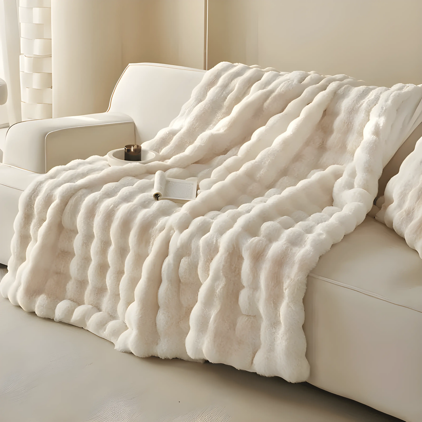 Supremely Soft Cozy Throw Blanket for Warmth