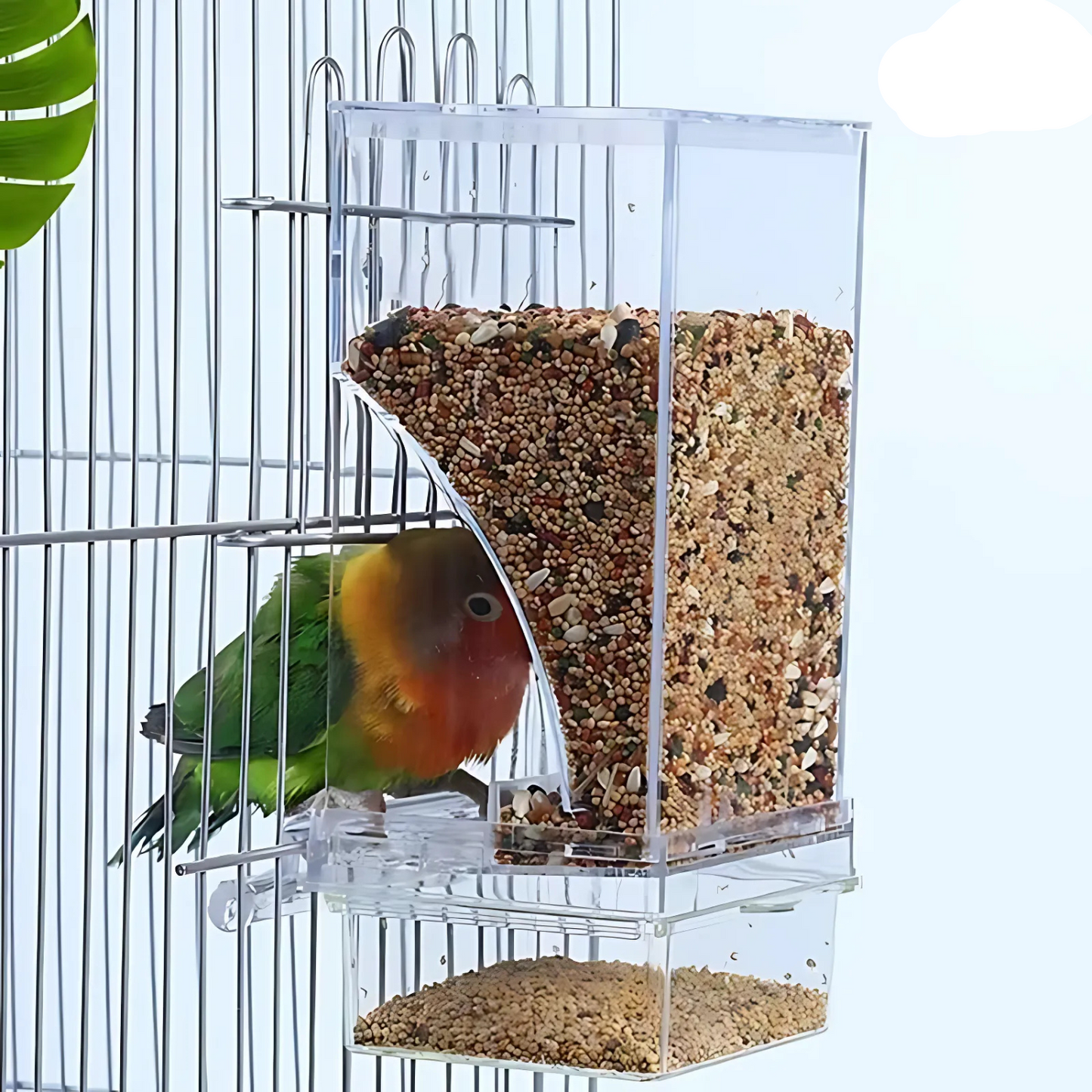Simple Fill Seed Bird Feeder - Luxicro