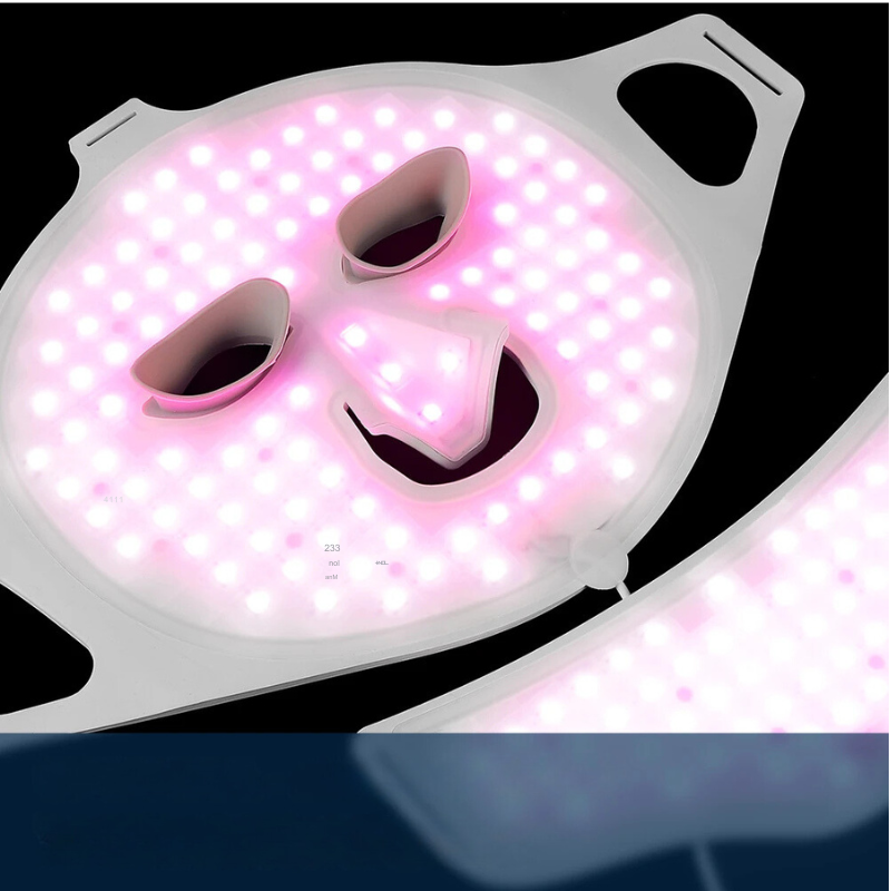 Advanced LED Facial Rejuvenation Mask with 7 Color Lights