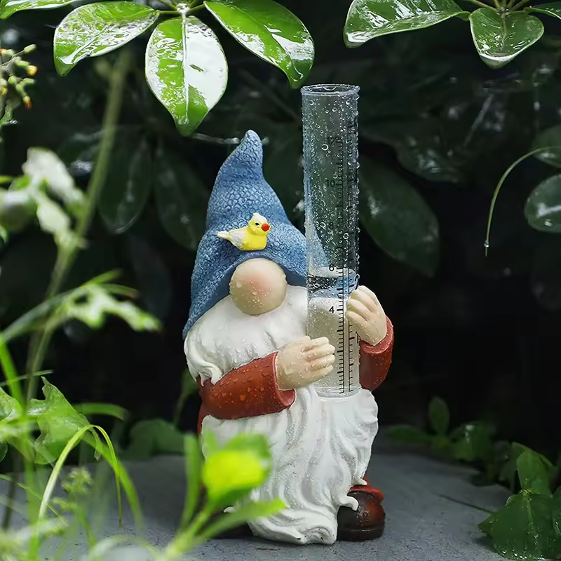 Adorable Garden Gnome Weather Statue - Luxicro