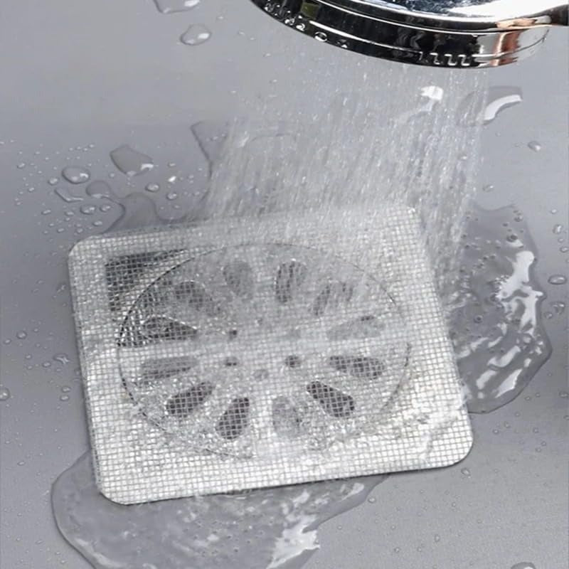 Simple Drain Hair Catcher & Insect Guard Stickers