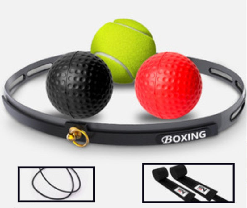 Fitness Punching Ball Set with Elastic Headband