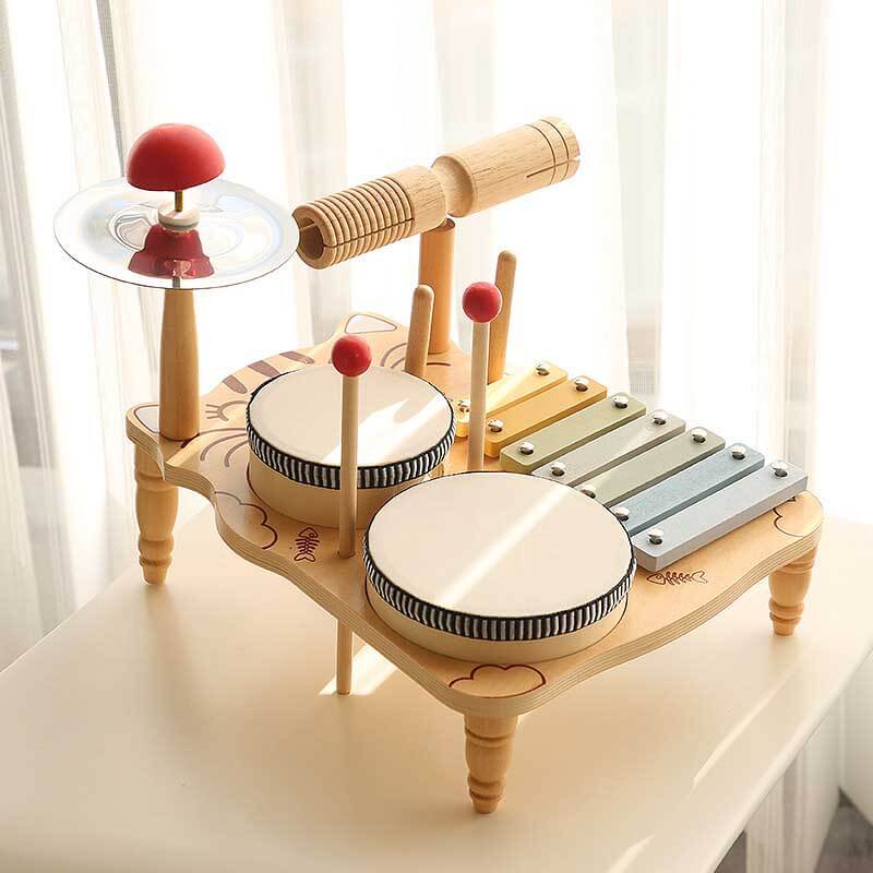 Children's Musical Instrument Drum Kit