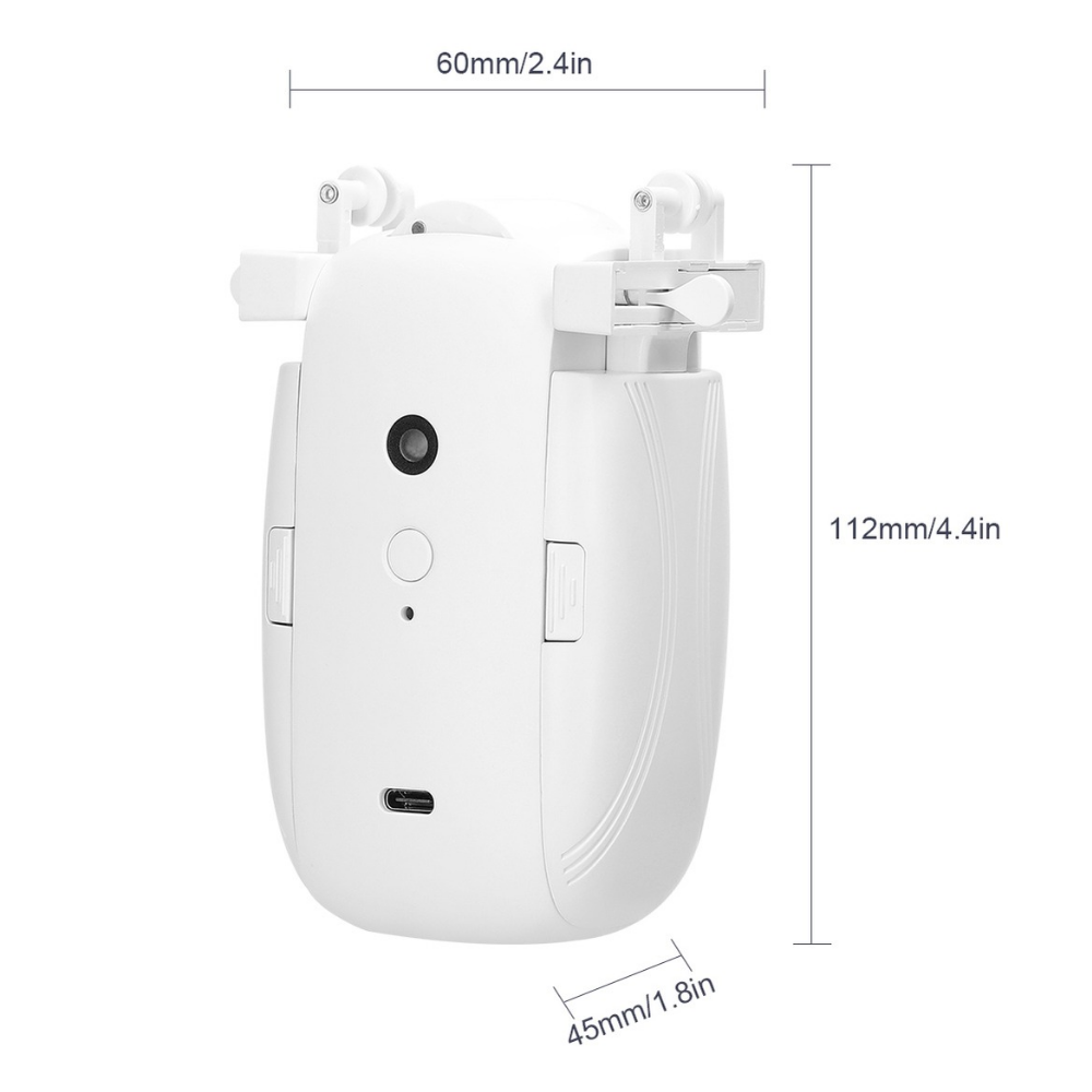 Motorized Remote Control Curtain Opener for Home Office