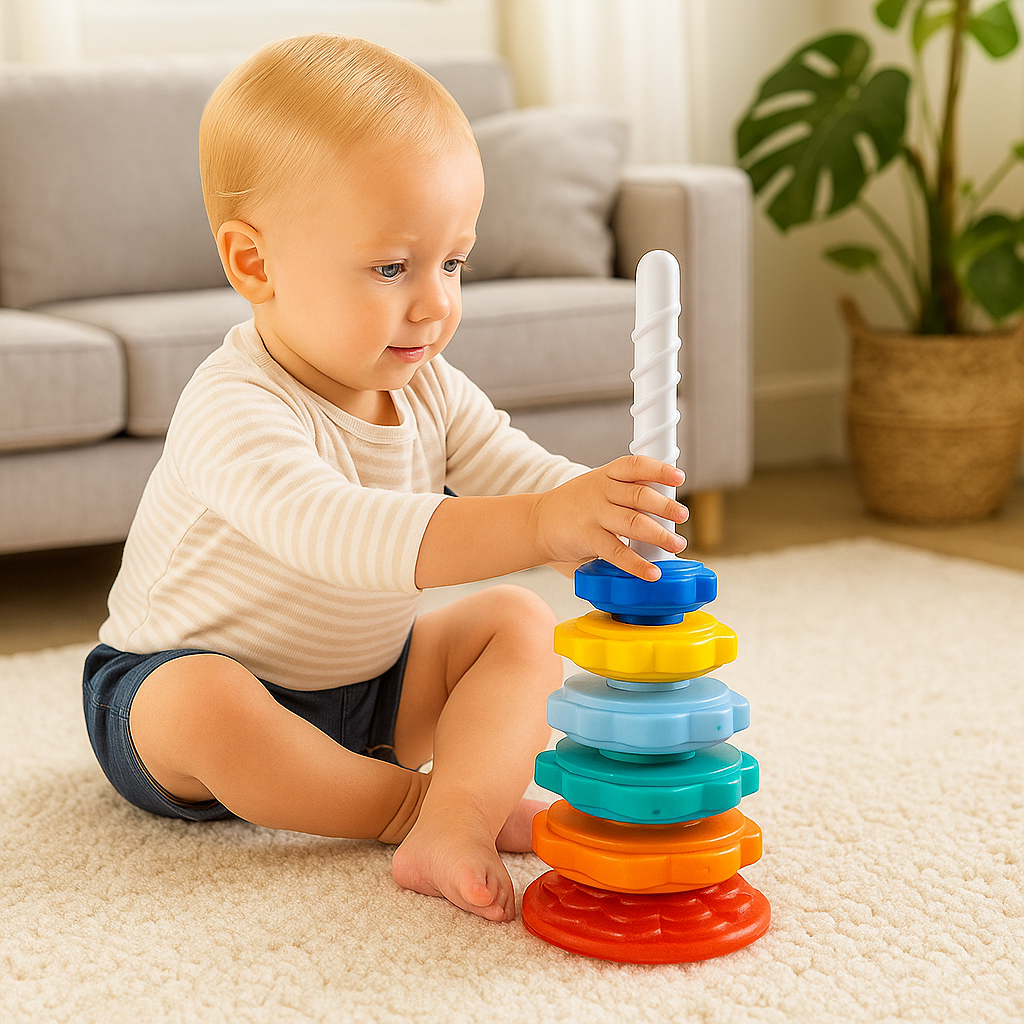 Fun Spinning Top Children's Play Toy - Luxicro